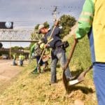 2 Realizan campaña de limpieza en el Boulevard Monseñor Romero