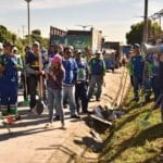 4 Realizan campaña de limpieza en el Boulevard Monseñor Romero
