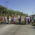 CALLE CERRADA FALTA DE AGUA