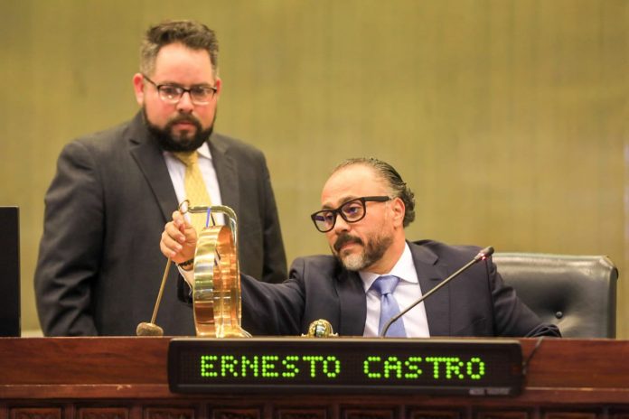 Ernesto Castro, Presidente de la Asamblea Legislativa. Foto: Cortesía.