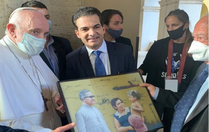 El Papa Francisco bendijo convenio entre su fundación y FESA | Foto: Cortesía