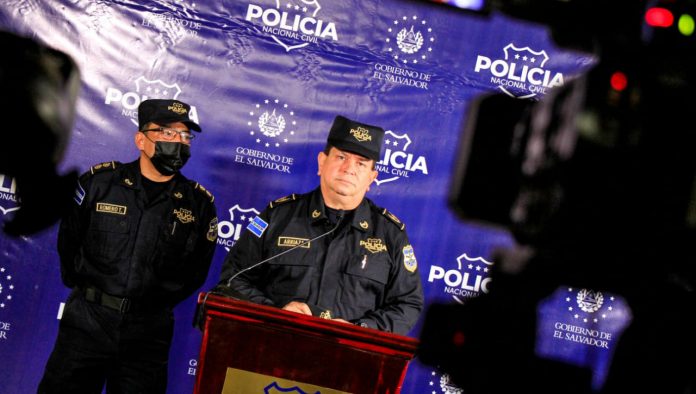 Mauricio Arriaza Chicas, Director de la Policía Nacional Civil. Foto: Cortesía.