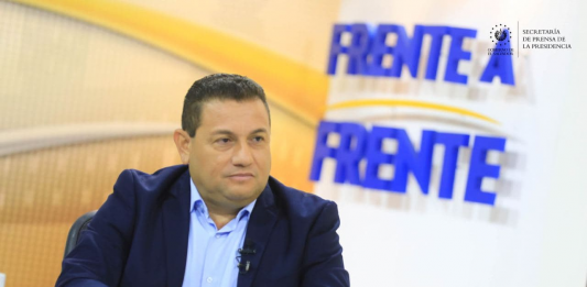 Rolando Castro, Ministro de Trabajo. Foto: Secretaría de Prensa de la Presidencia.