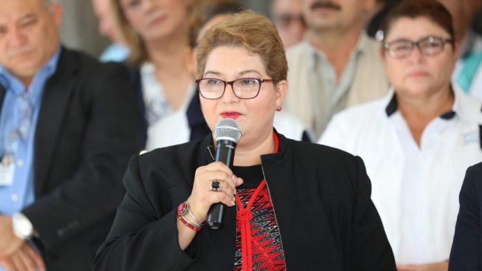 Maritza Haydee Calderón fue nombrada viceministra de Trabajo, el 2 julio de 2019. Foto: Ministerio de Trabajo.