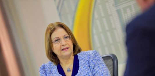 Carla Hananía de Varela, Ministra de Educación. Foto: Cortesía.