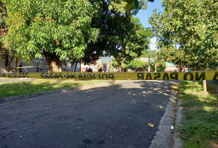 Escena de homicidio. Imagen de referencia.