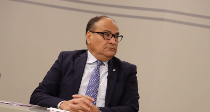 Óscar López Jeréz. Presidente de la Corte Suprema de Justicia. Foto: Entrevista AM.