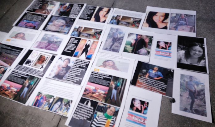 Entre enero a septiembre del 2021, la Fiscalía contabiliza más de 400 mujeres desaparecidas. Colectivos han exigido más diligencia para investigar los crímenes y llevar a la justicia a los culpables. Foto: Cortesía.
