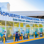 Terminal de pasajeros Aeropuerto Internacional San Óscar Arnulfo Romero y Galdámez. Foto: Cortesía.