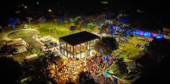 Centro Urbano de Bienestar y Oportunidades (CUBO), colonia Milagro de la Paz, San Miguel. / Foto: Secretaría de Prensa.