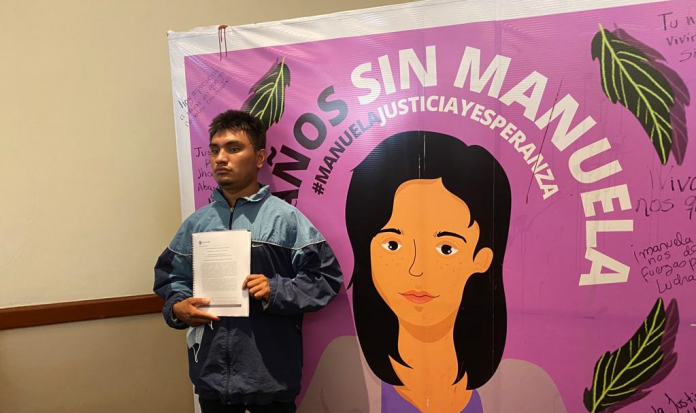 Jesús, el hijo de Manuela se pronunció por la resolución de la Corte Interamericana de Derechos Humanos que condenó a El Salvador por las violaciones a los derechos de su madre. Foto: YSKL. Jesús, el hijo de Manuela se pronunció por la resolución de la Corte Interamericana de Derechos Humanos que condenó a El Salvador por las violaciones a los derechos de su madre. Foto: YSKL.