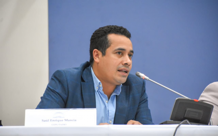 Saúl Enrique Mancía, Diputado de Nuevas Ideas. Foto: Cortesía. Saúl Enrique Mancía, Diputado de Nuevas Ideas. Foto: Cortesía.