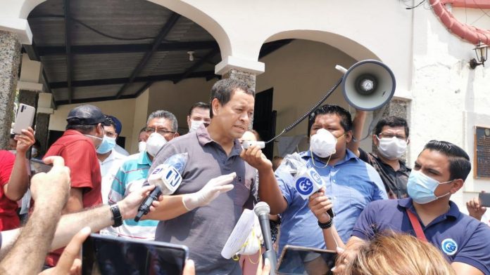 Ex Alcalde de Panchimalco, Mario Meléndez. Foto: Cortesía.