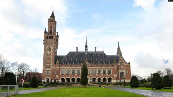 Vista general de la Corte Internacional de Justicia (CIJ) en La Haya, Países Bajos, el 9 de diciembre de 2019.
