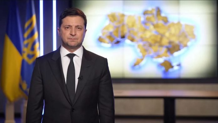 El presidente de Ucrania, Volodimir Zelenski. PRESIDENCIA DE UCRANIA El presidente de Ucrania, Volodimir Zelenski. PRESIDENCIA DE UCRANIA