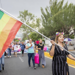 Organizaciones LGBTI marchan para exigir el reconocimiento de sus derechos y la promulgación de una ley que proteja su integridad. Foto: Cortesía.