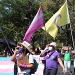 Organizaciones LGBTI marchan para exigir el reconocimiento de sus derechos y la promulgación de una ley que proteja su integridad. Foto: Cortesía.