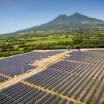 Planta de paneles solares en San Juan Opico. Foto: Cortesía.