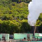 Planta de energía geotérmica en Berlín, Usulután. Foto: Cortesía.