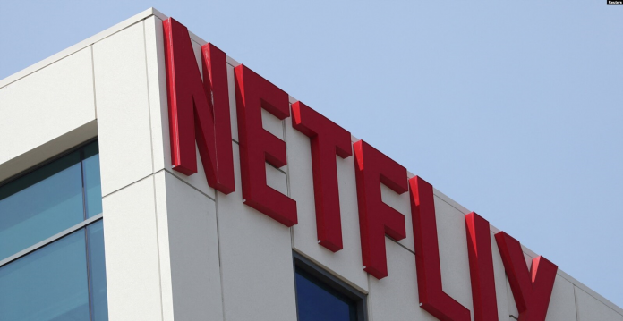 El logotipo de Netflix visto en su sede de Hollywood, Los Ángeles, EEUU. [Foto de archivo]