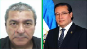 Mauricio Yanez Morales (izquierda) es procesado junto al ex Fiscal General, Luis Martínez. Foto: Cortesía.