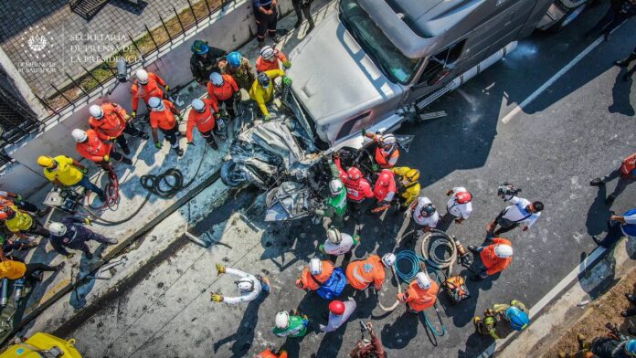 Accidente de tránsito. Foto: Cortesía. Accidente de tránsito. Foto: Cortesía.