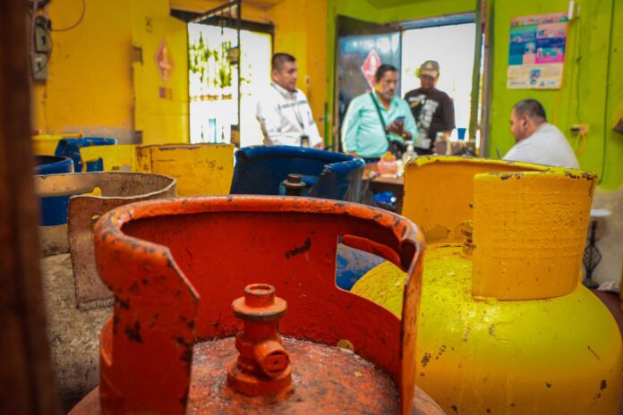 Tambos de gas. Foto: Cortesía. Tambos de gas. Foto: Cortesía.