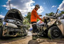 Más de 21,400 accidentes viales reportados durante el 2025 Accidente de tránsito. Foto: Cortesía.