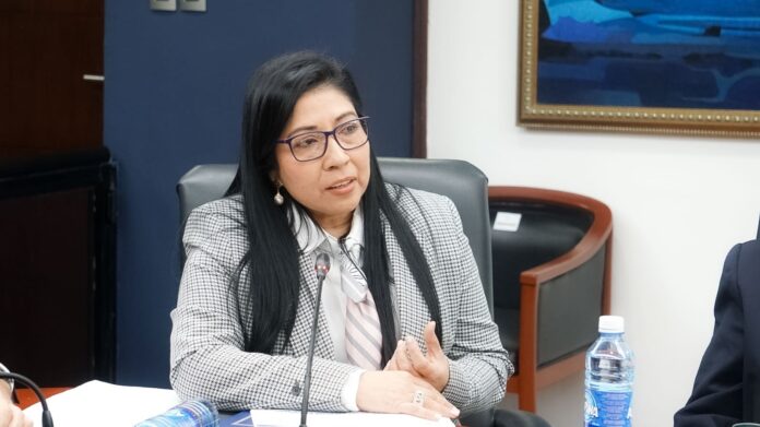 Dora Martínez, Magistrada Presidenta del Tribunal Supremo Electoral (TSE). Imagen de Cortesía.