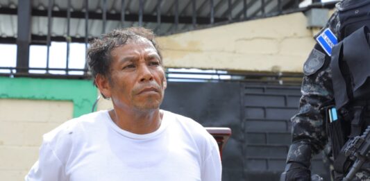 Edwin Alvarado Lazo, acusado del asesinato de una menor de edad, ocurrido en Reparto La Campanera, Soyapango. Imagen de Cortesía.