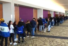 Reforman la Constitución: Diáspora tendrá representación en la Asamblea Legislativa Centro de votación en Boston, Massachussets, en Estados Unidos (Febrero de 2024). Foto: YSKL.