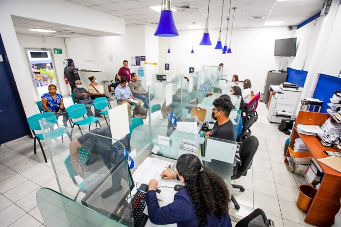 Punto de Atención Empresarial (PAE) de la Alcaldía de San Salvador.