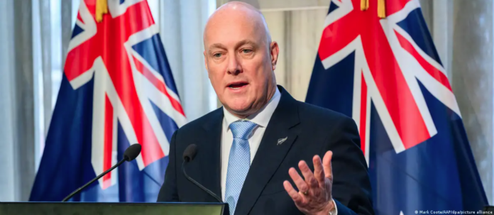 Christopher Luxon, primer ministro de Nueva Zelanda. Foto: Cortesía.