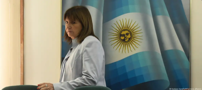 Patricia Bullrich, ministra de Seguridad de Argentina. Foto: Cortesía.