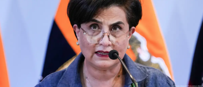 Gabriela Sommerfeld, canciller de Ecuador. Gabriela Sommerfeld, canciller de Ecuador. Imagen de referencia. Foto: Cortesía.