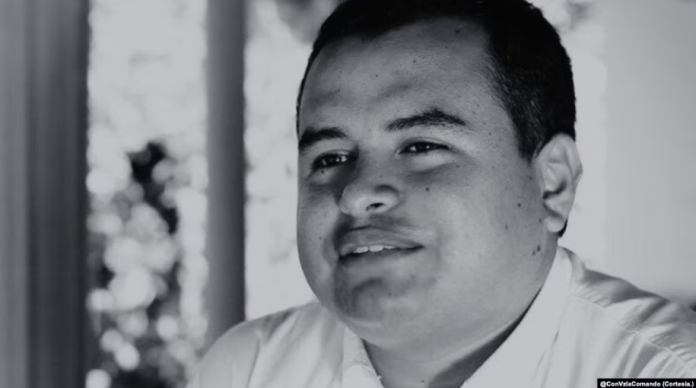 Edwin Santos, miembro fundador y dirigente en el estado venezolano Apure del partido Voluntad Popular.