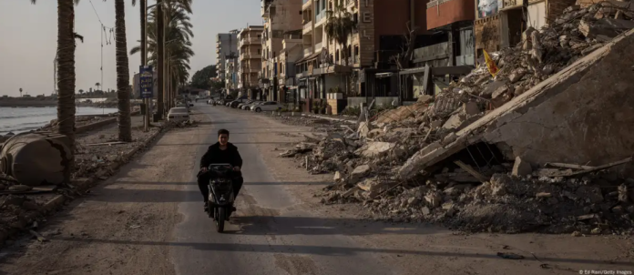 Algunos edificios destruidos en Líbano tras un ataque israelí. Imagen de referencia. Foto: Cortesía.