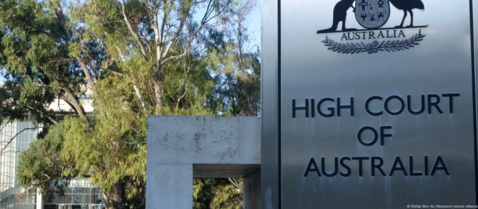Entrada del máximo tribunal de Australia. Imagen de referencia. Foto: Cortesía.