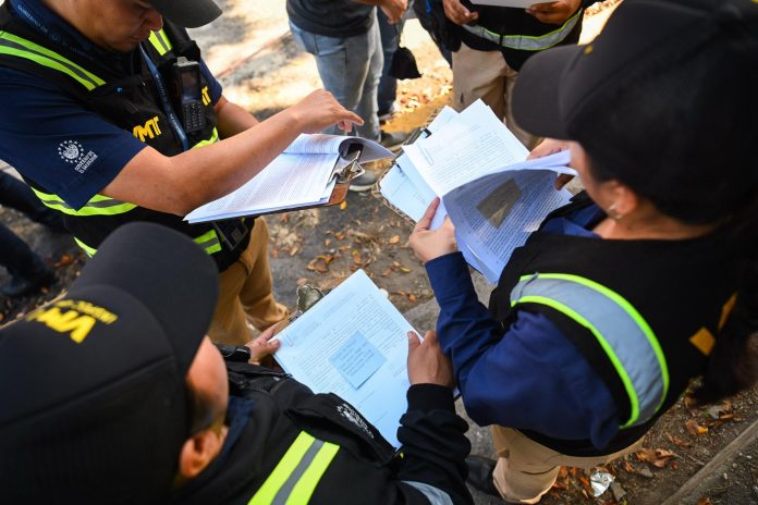 Verificación de escuelas de manejo, VMT.