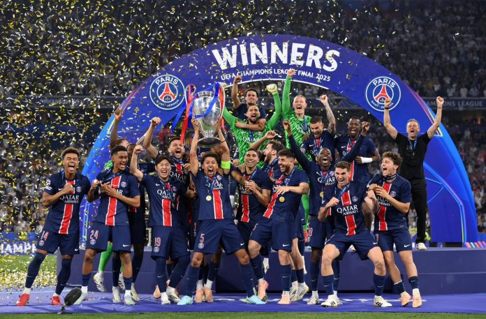 PSG campeón y alza la primer Champions League en su historia