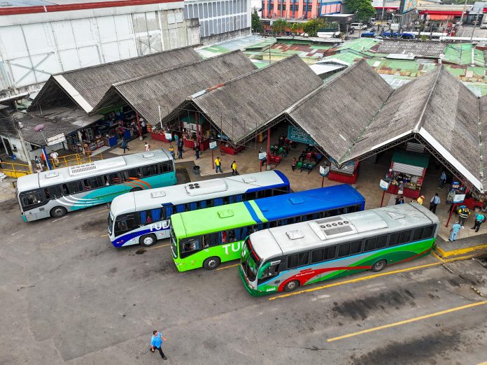 Terminal de occidente, San Salvador. Foto: Cortesía.