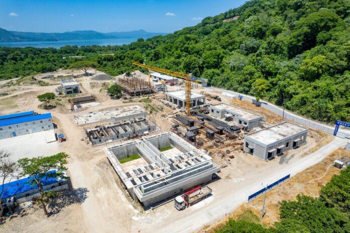 planta potabilizadora en lago de Ilopango