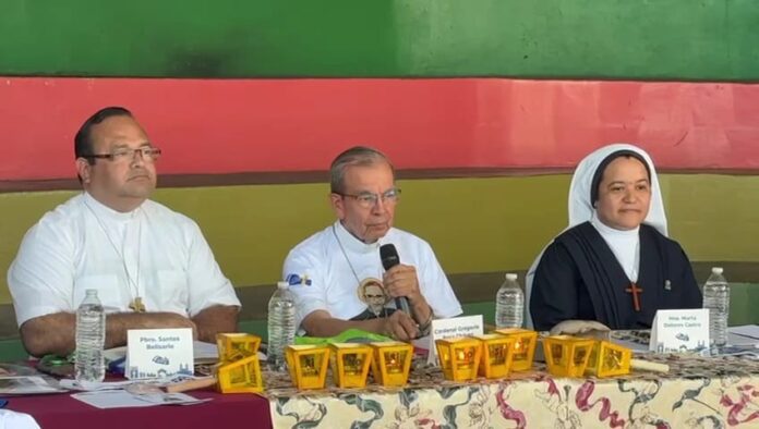 Representantes de la Arquidiócesis de San Salvador.