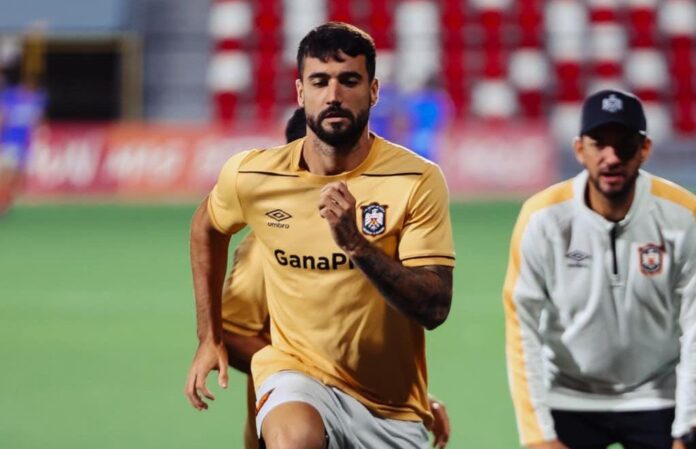 Gregori Díaz Gregori Díaz, previo a la derrota de su equipo ante Real Estelí. Foto cortesía: CD Águila.