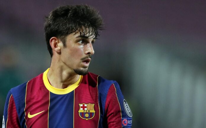 Francisco Trincao vistiendo los colores blaugranas en la temporada 20/21. Foto cortesía: FC Barcelona Francisco Trincao vistiendo los colores blaugranas en la temporada 20/21. Foto cortesía: FC Barcelona