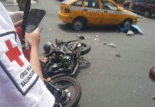 Casi 2 mil accidentes de tránsito involucran motocicletas hasta abril de 2026