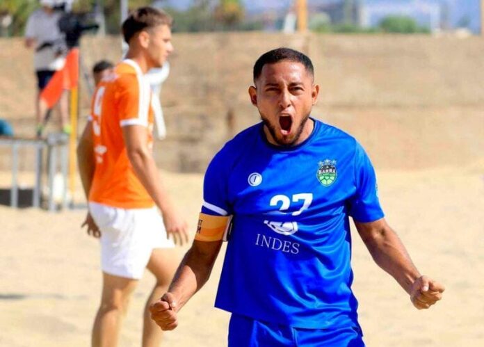 Frank Velásquez Barra El eterno Frank Velásquez sigue siendo diferencial en la arena. Foto cortesía: INDES.