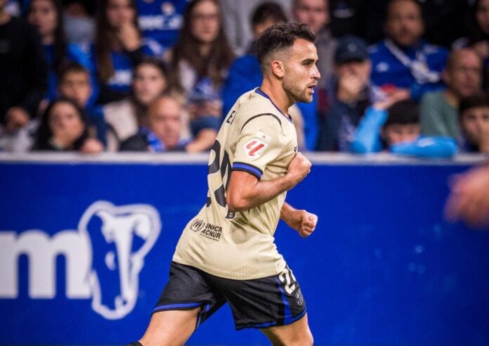 García Eric García, que fungió como lateral, fue nombrado el mejor jugador del partido. Foto cortesía: FC Barcelona.