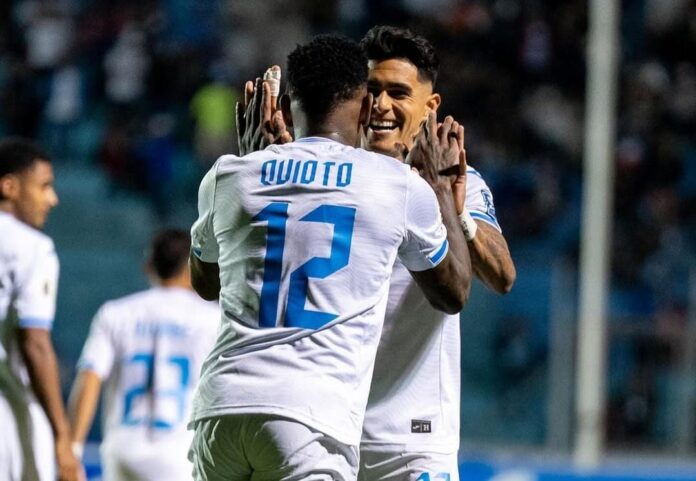 La selección de Honduras, con cuatro puntos, es la que más ha sumado de la región. Foto cortesía: Federación de Fútbol de Honduras.