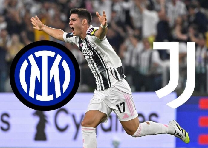 Vasilije Adžić, celebrando el séptimo gol, cuarto de la "Juve". Foto cortesía: Juventus FC.